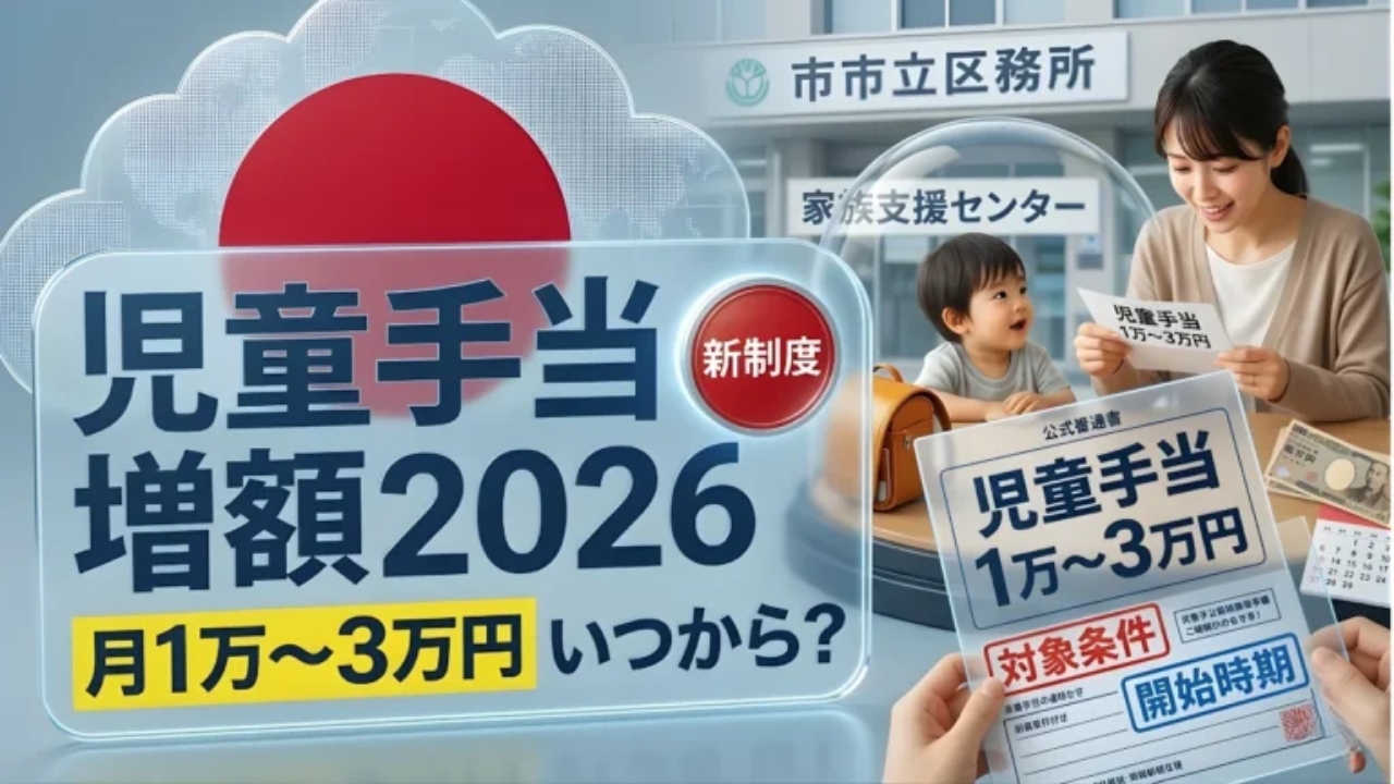 【2026年最新】児童手当増額の全貌